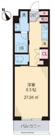 Nコート久我山の間取り写真