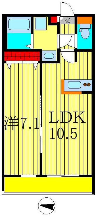 L’etoile南流山の間取り写真
