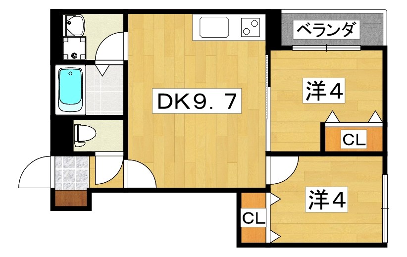 D porta annexの間取り写真