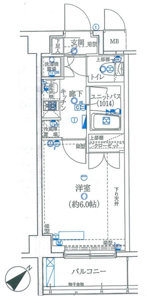 EL VIENT EARTH SUMIDA-AZUMAの間取り写真