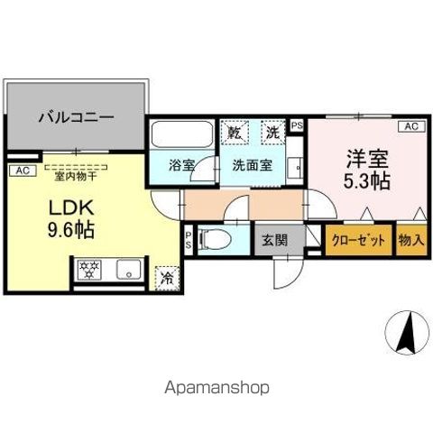 ルサンティエ白龍町の間取り写真