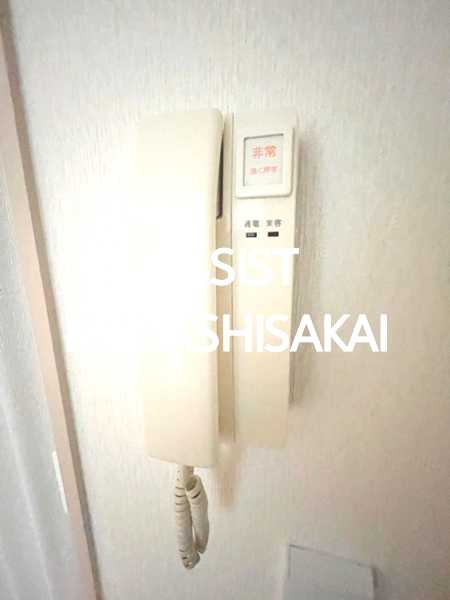 セキュリティ　写真：設備同仕様の別号室です