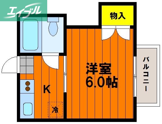 ホワイトメゾン津島 D棟の間取り写真