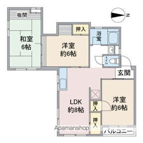 Chou Chou一社の間取り写真