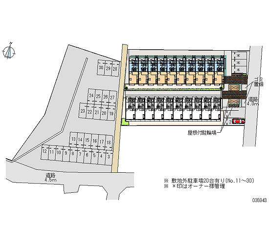 【室積Iの駐車場】