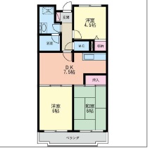 パストラル南橋本IIの間取り