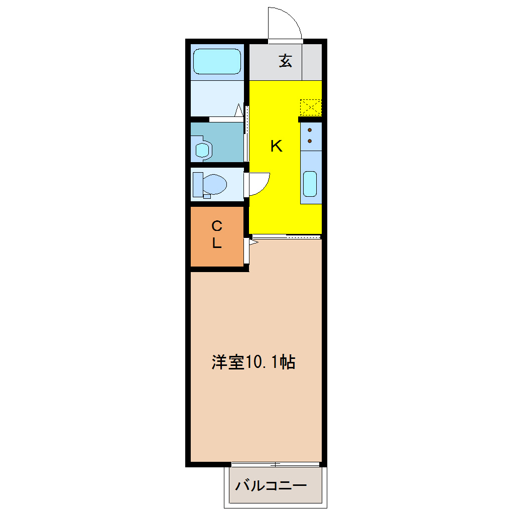 メイプルセゾンの間取り