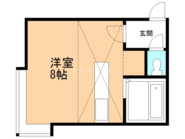 AMS桜A棟の間取り