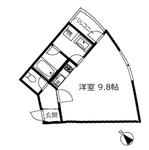 ブラッドメアリーフォートの間取り