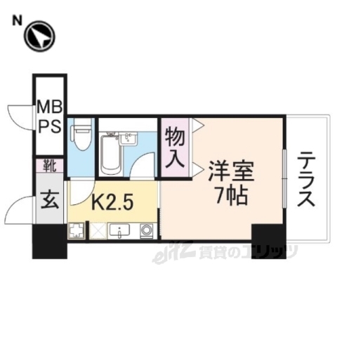 サンタウン竹鼻Ａの間取り