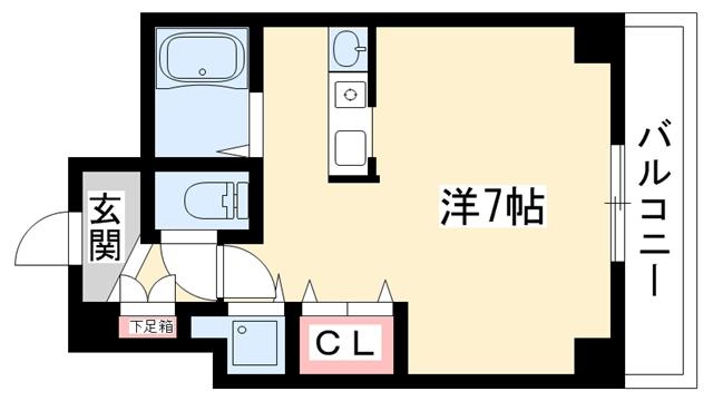 アベニール姫ヶ池の間取り