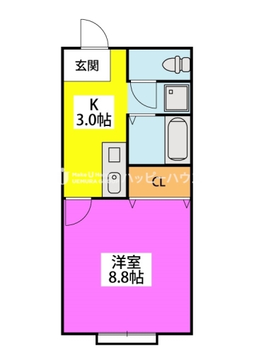 サンロードスIの間取り