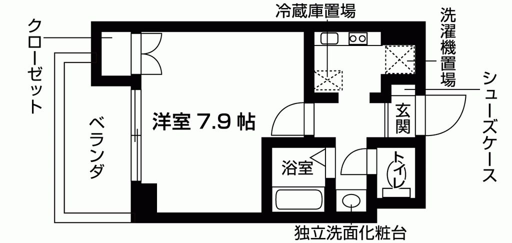 ウイステリア千種の間取り