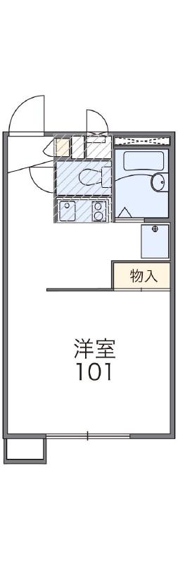 レオパレスアルファの間取り