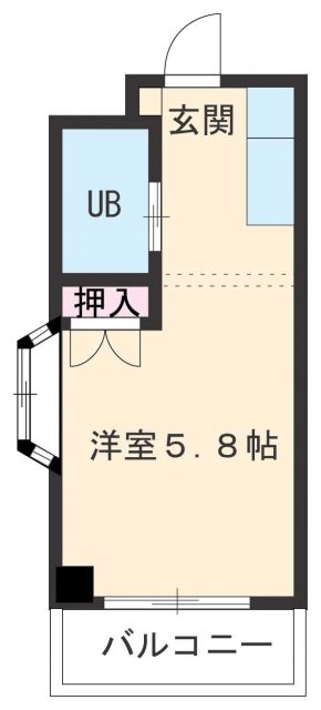 アーバンハイツＮＹの間取り