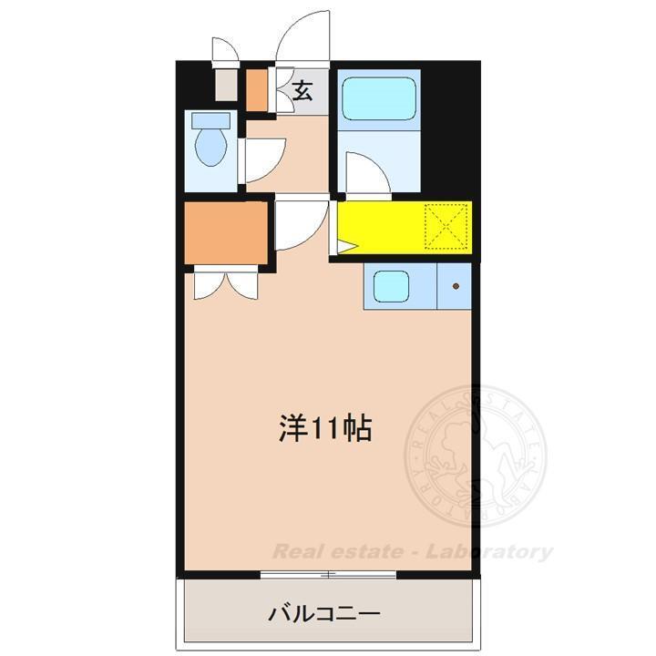 カレッジタウンＫＯＫＵＳＡＩの間取り