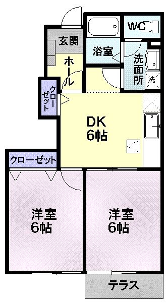 リファインドの間取り