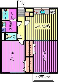 プレジールアントレの間取り