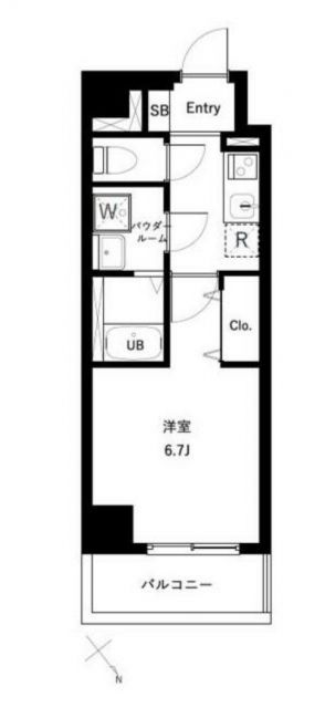 アーバンパーク北浦和の間取り