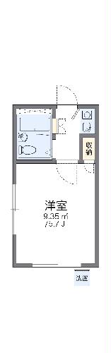 レオパレスさがみ野第８の間取り