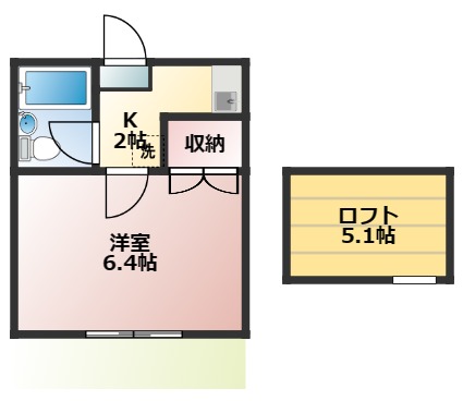 パレス東千葉の間取り