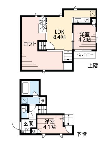 CB大橋東エルドの間取り