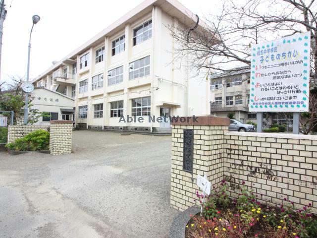 【都城市立野町のアパートの中学校】