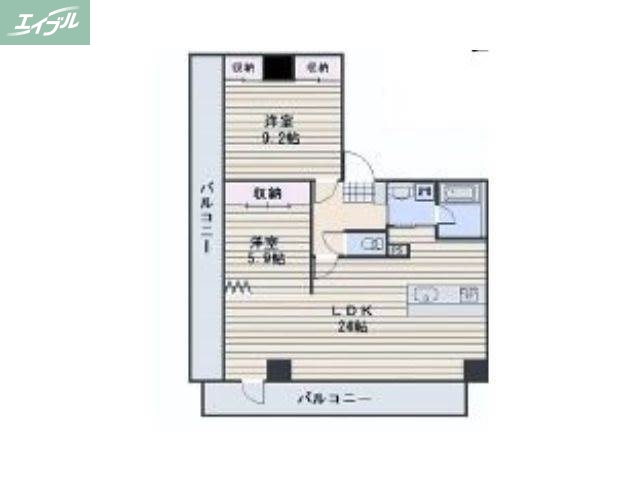 メゾン表町の間取り