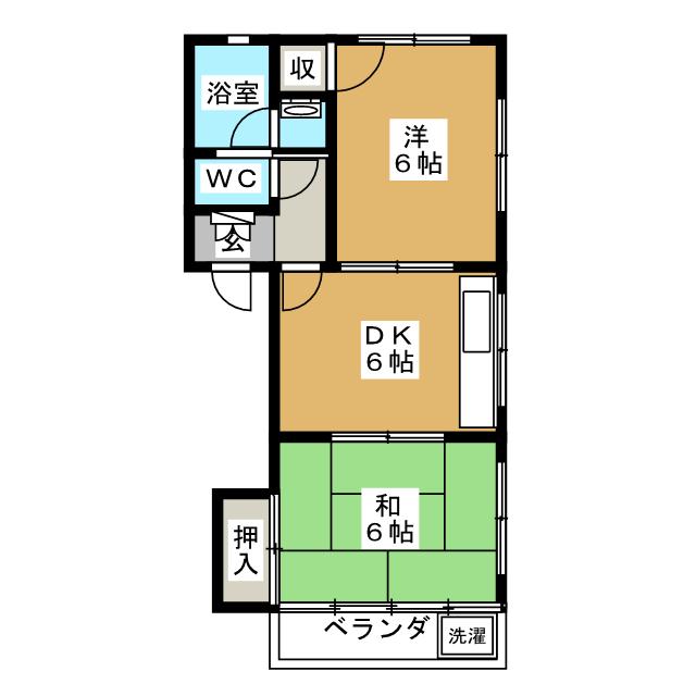 みすずマンションの間取り