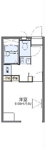 レオパレスサニーホームズの間取り