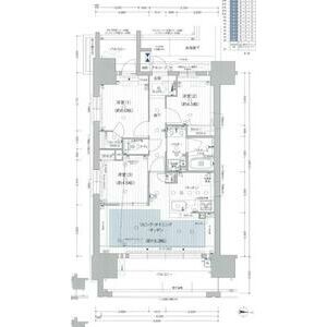 プレサンス　グラン　栄　THE　TOWERの間取り