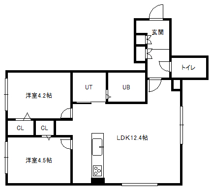 アネックスコウシンの間取り