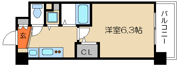 プレサンス京都修学院の間取り