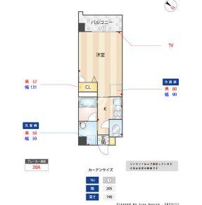 エムティースクエア吉塚駅前の間取り