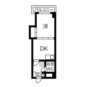 ライオンズマンション南３条の間取り