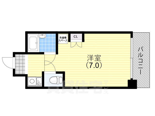 サニーパレス白川台の間取り