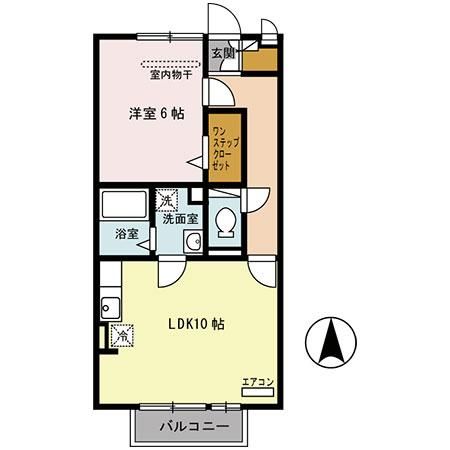 和歌山市今福のアパートの間取り