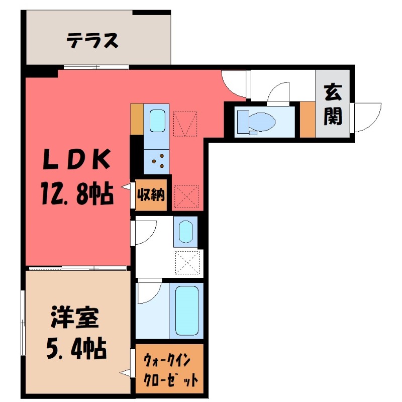 D-ROYAL中央EASTの間取り