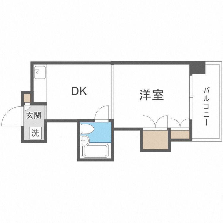 ノースタウンハウスの間取り