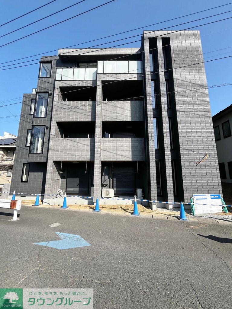 【川崎市多摩区登戸のマンションの建物外観】