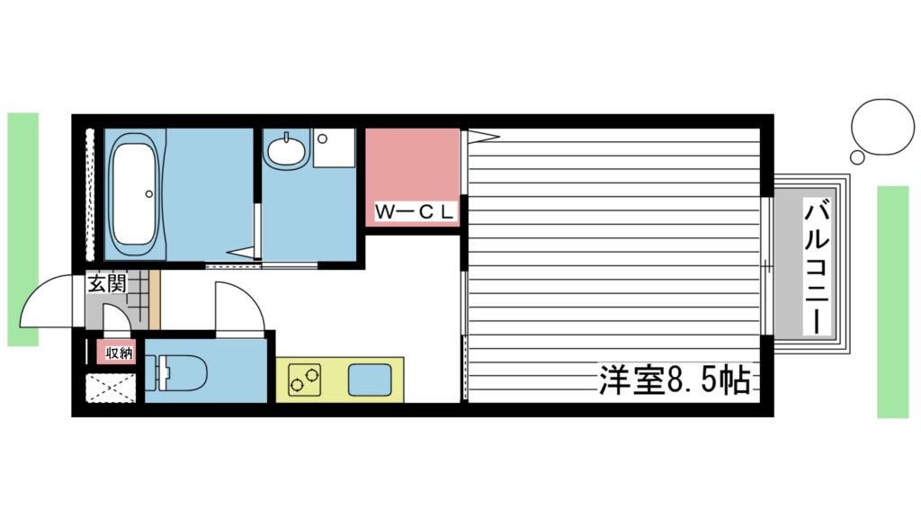 【リヴェールの間取り】