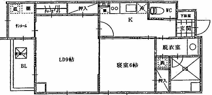 メゾンドソレイユの間取り