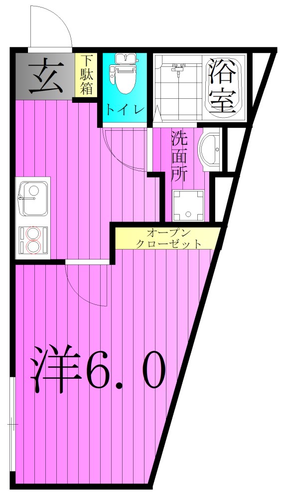 メゾンエテの間取り