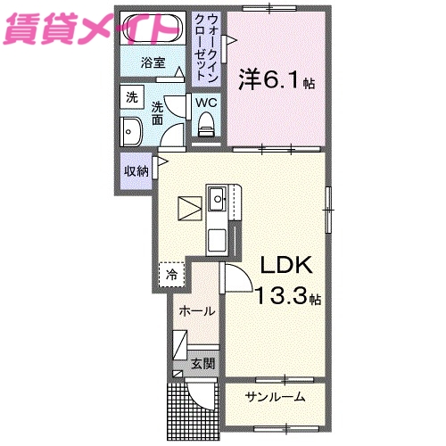 カルマの間取り