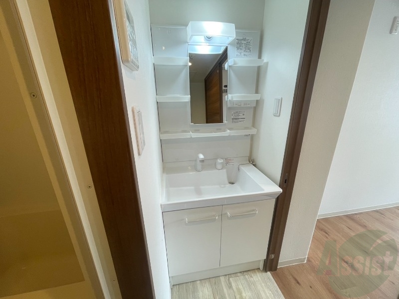 洗面設備　シャンプードレッサーで身支度もラクラクです！