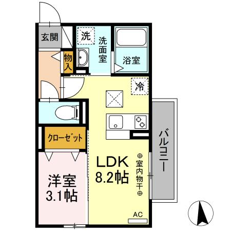 ミラフローレスの間取り