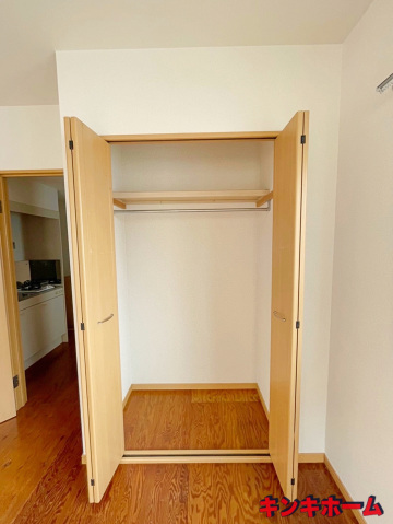 収納　写真は別のお部屋のものでございます