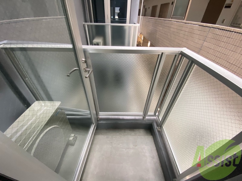 バルコニー　バルコニーがあるので洗濯物は外に干せそうですね～