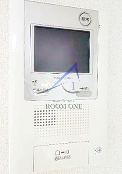 セキュリティ　モニター付きインターホンです。