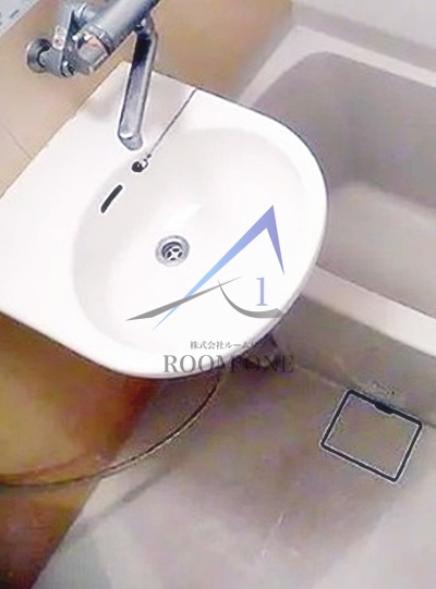 洗面設備　洗面台です。